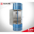 Fuji Brand Low Cost High Quality Safety Beautiful Sightseeing home small residential elevator for villa house